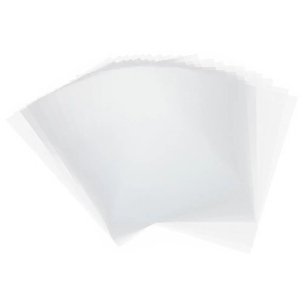 A4 Transparent Film Clear Vinyl Sticker Paper for DTF Transfer Printer High Transparency Durability Photo Printing Craft Signs