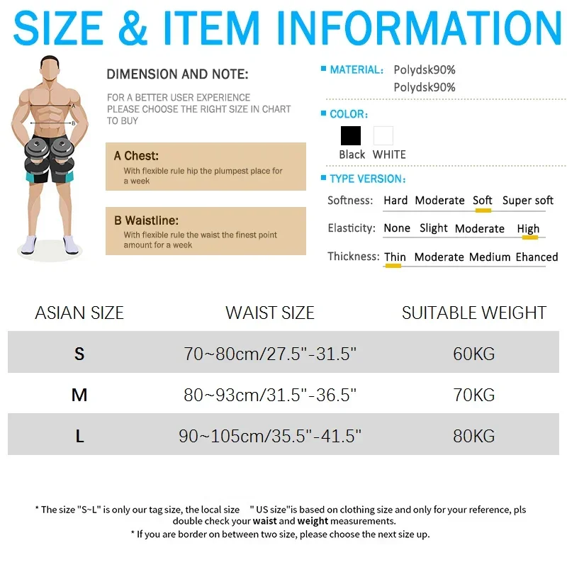 Men Body Shaper Slimming Waist Cinchers Trainer Belt Firm Tummy Control Shaping Stomach Band Abdomen Compression Shapewear