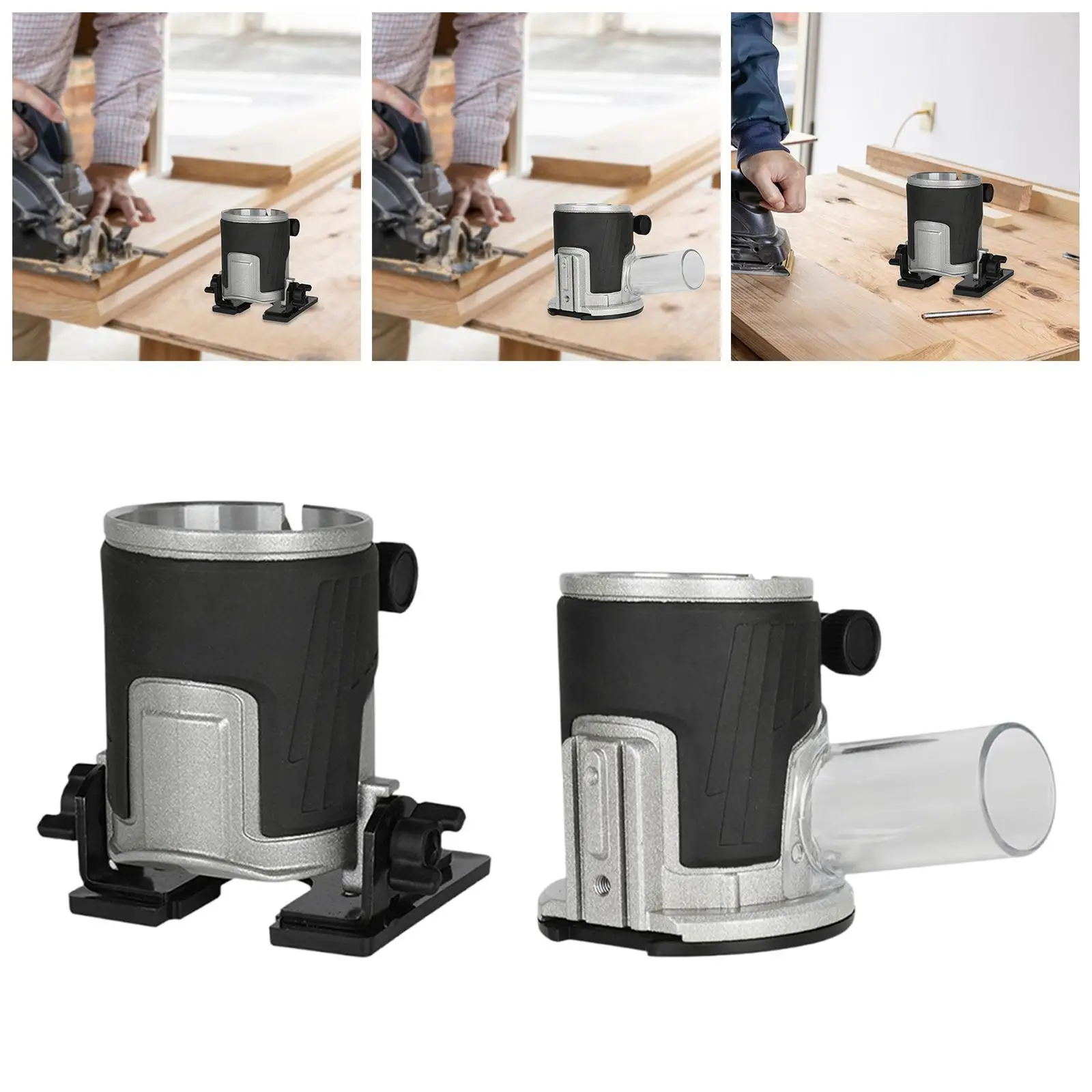 ルーターベース用トリミングマシン固定ベース、頑丈、DIYアクセサリー、フライス加工、ルーティング、トリミング用