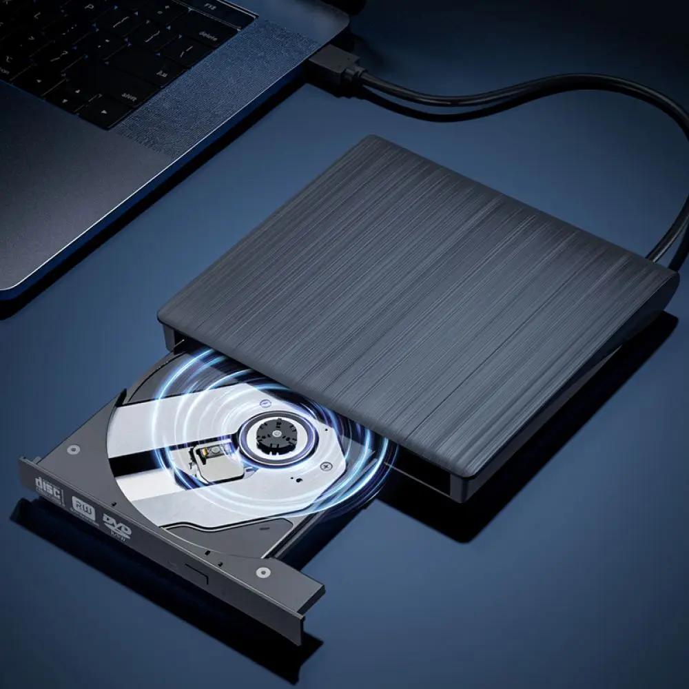 Slim Portable External DVD Drive USB 3.0 CD Burner Reader Player Optical Drive For Laptop Desktop PC Notebook