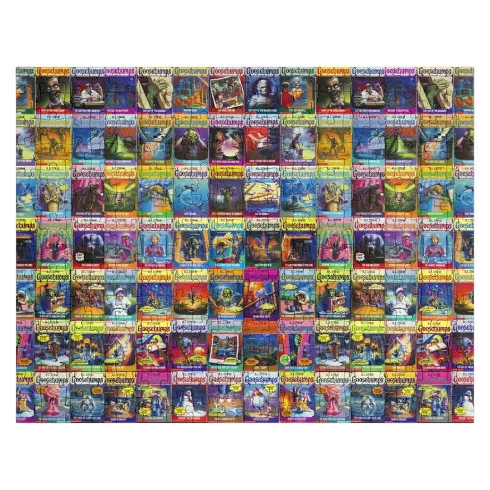 Goosebumps arcydzieło Puzzle Jigsaw dostosowane Puzzle dla dzieci drewniane Puzzle dla dorosłych