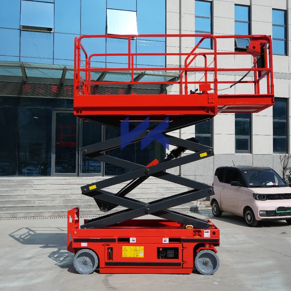 Folding Lifting Platform 6m Scissor Lifting Platform For Home Use Electric Platform Lift