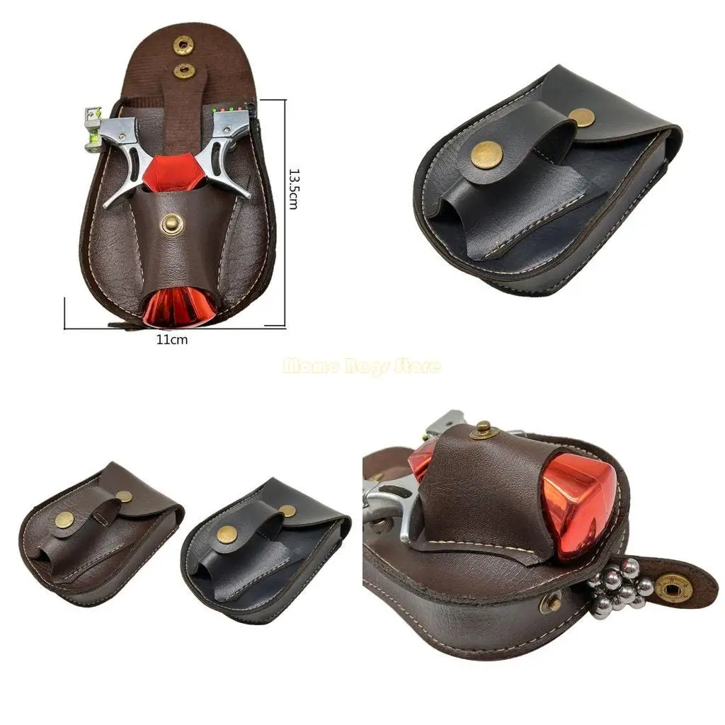 

X90D PU 2 In 1 Catapult Steel Balls Bearings Bag for Case Holder