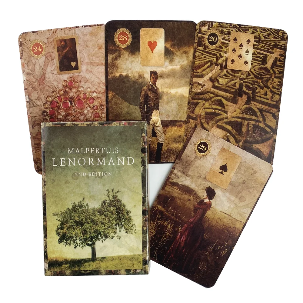 The Witch’s Familiar Runic Oracle Cards Animal Tarot Deck Board Games For Party Playing