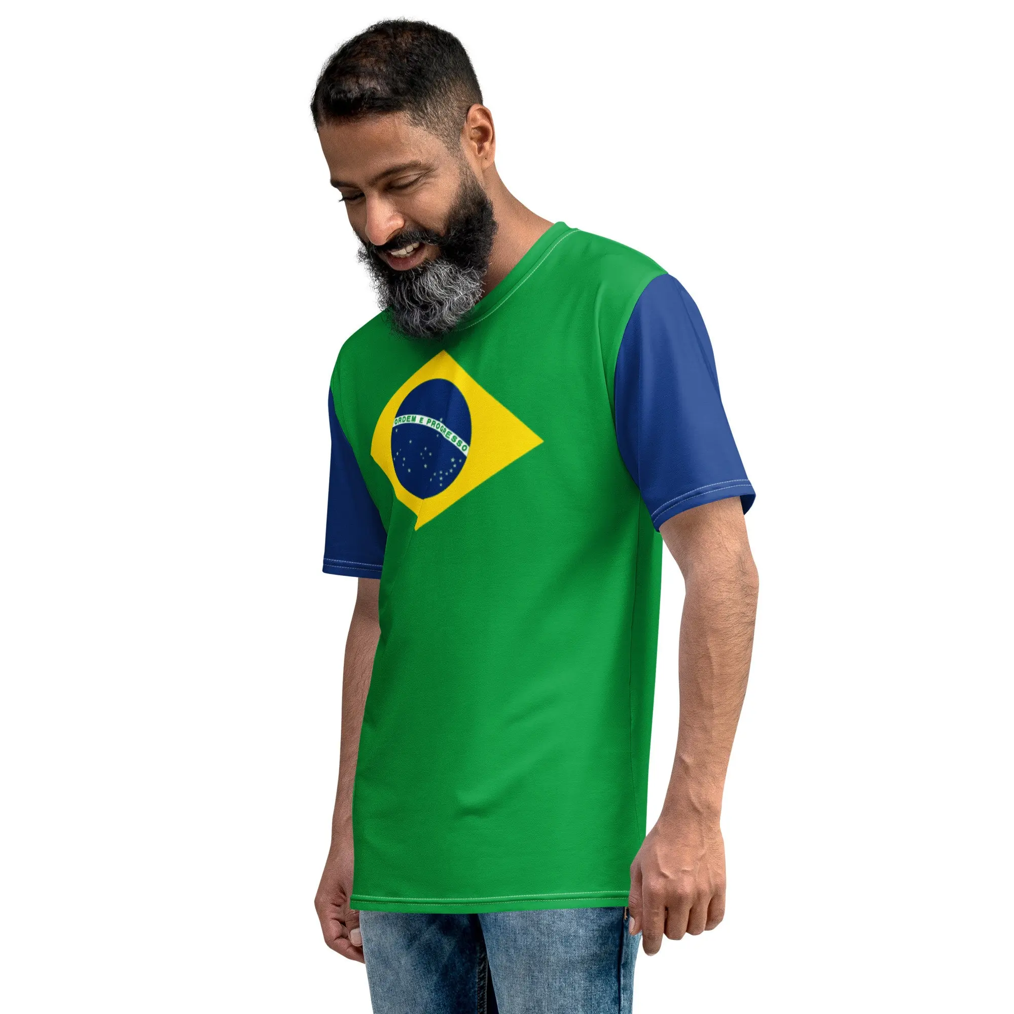 Funny Brazil Flag 3D T Shirt For Men Fashion Hip Hop O-neck Brazillian Style Short Sleeve Tops