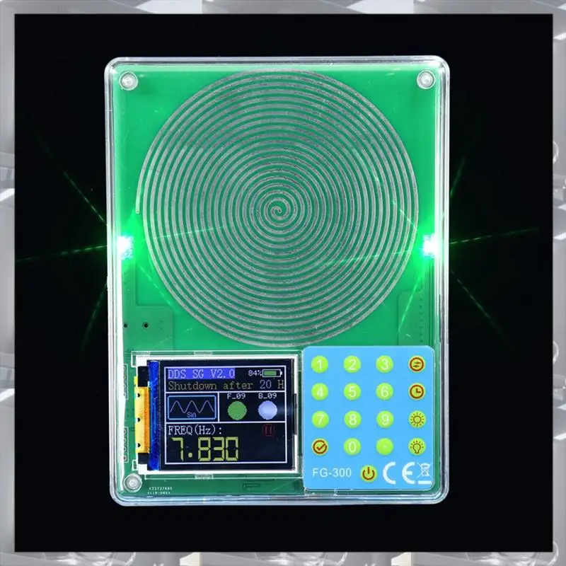 Hot Selling-DDS Function Signal Generator 0.001Hz-200Khz Signal Generator 0.001Hz-200Khz Frequency Sine+Square+Triangle+Sawtooth