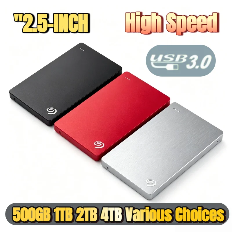 

OEM For Seagate 2.5 Inch Portable External HDD USB 3.0 Ultra High Speed Storage Expansion For Laptop Notebook PC Desktop