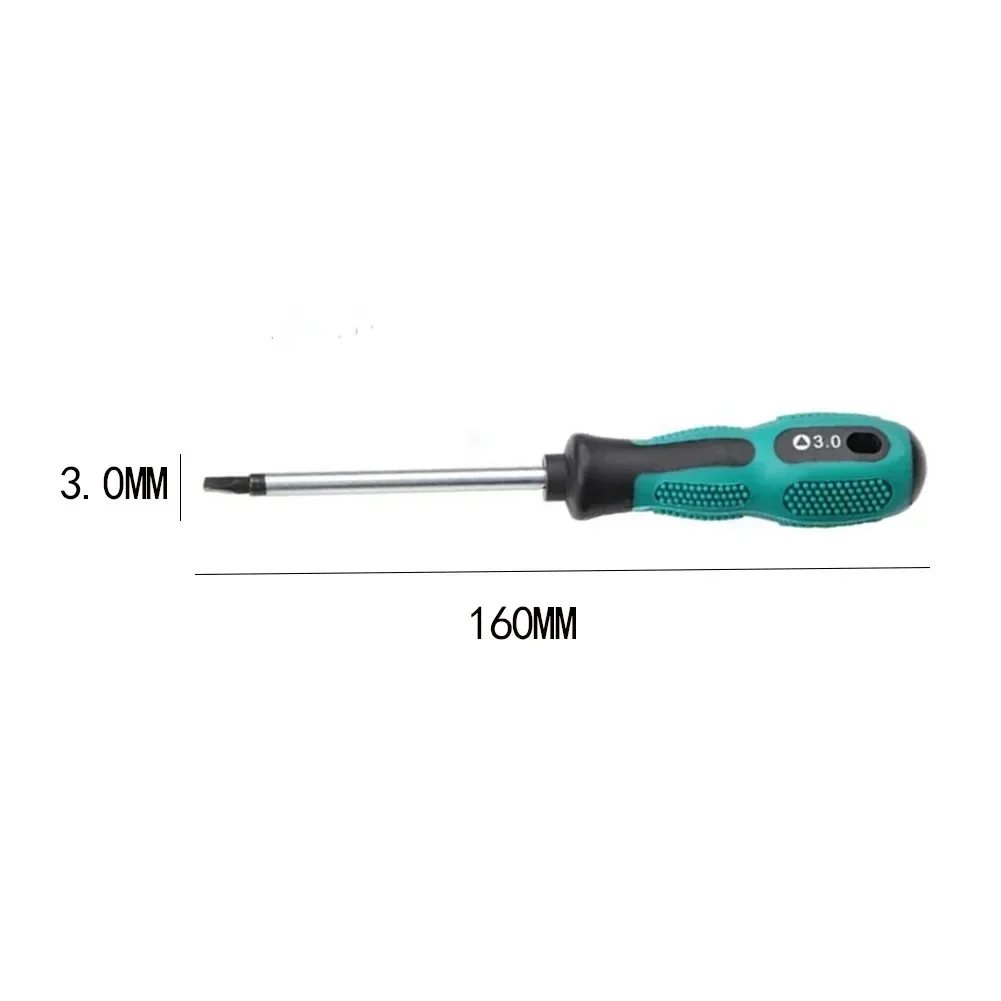 1pc Magnetic Triangle Screwdriver 1.8/2.0/2.3/3.0mm Triangle Screwdriver Head Home Nutdrivers Repair Hand Tools