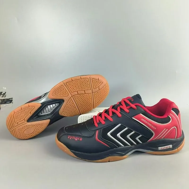 2024 Hot Sale Badminton Shoes Mens Black Orange Table Tennis Shoes Men Top Quality Indoor Gym Shoe Boy Comfortable Court Shoe