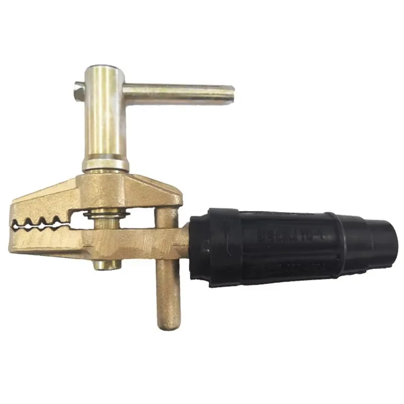 1 pz tutto rame 600A morsetto a terra resistente Clip di saldatura elettrica saldatura a Gas morsetto di terra ad arco di Argon
