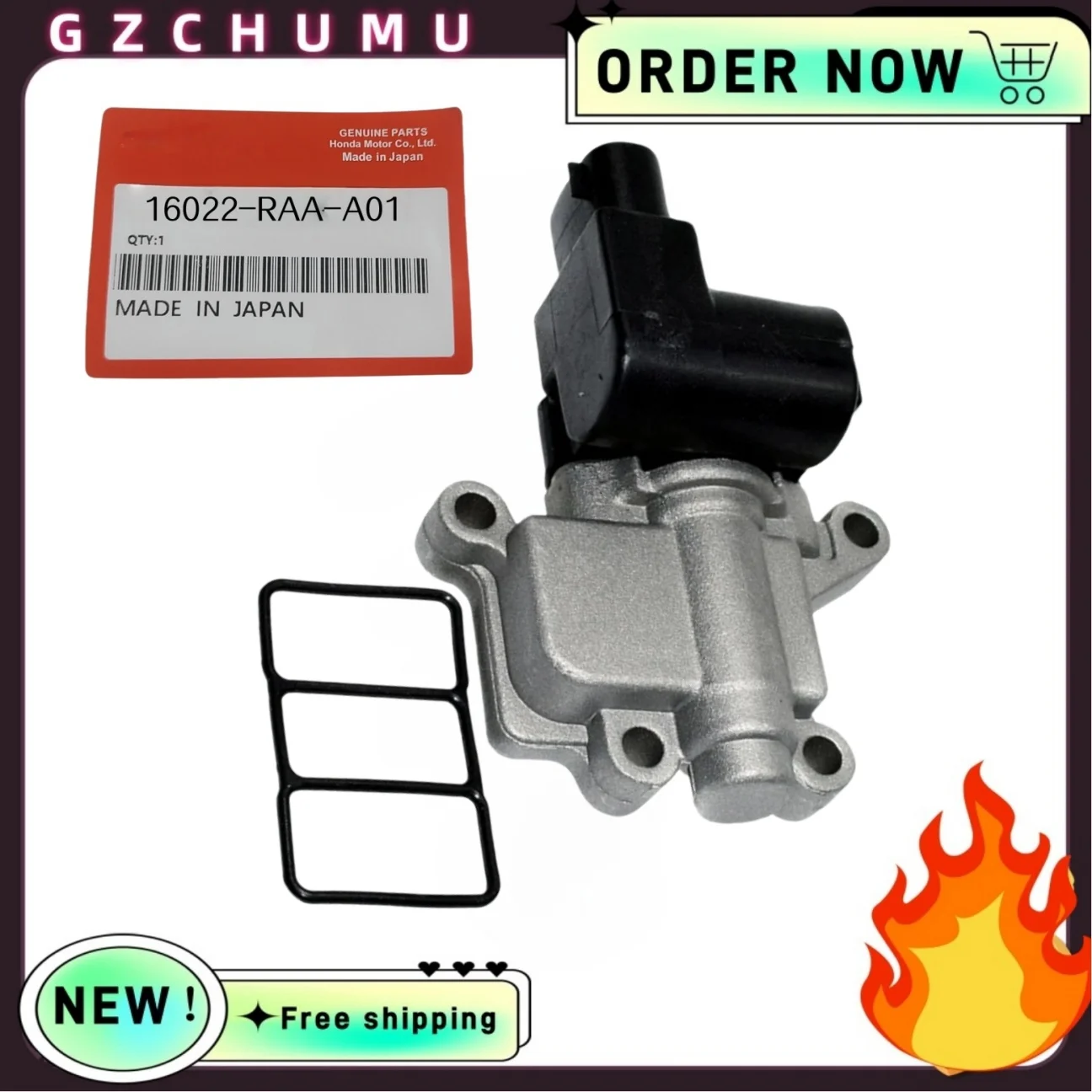 

Idle Air Control Valve IAC 16022-RAA-A01 For HONDA Accord 2003-2005 Element 2003-2006 2.4L