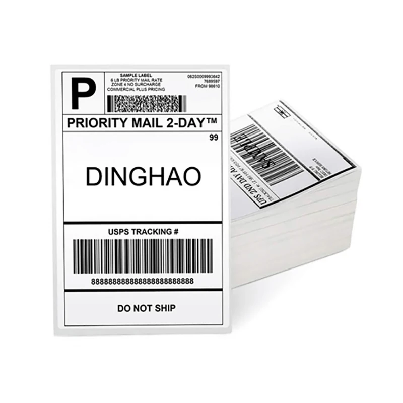 Direct Thermal Shipping Label 4x6