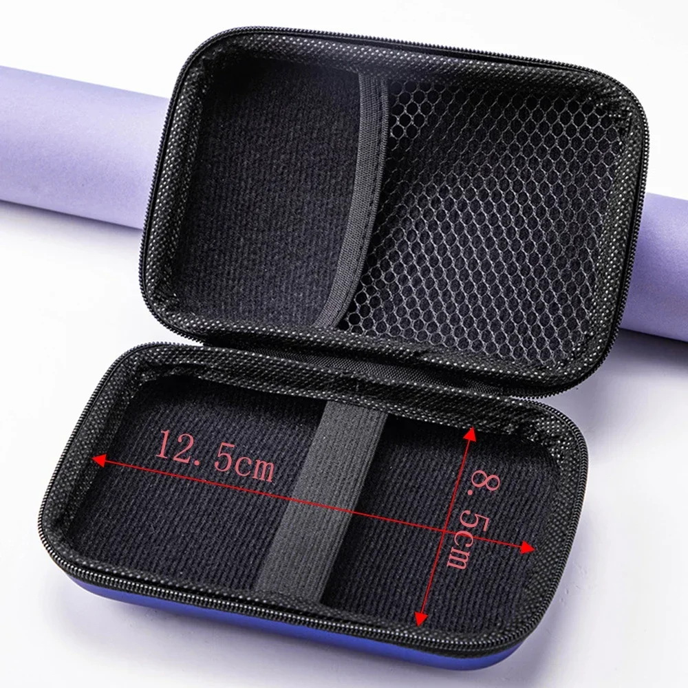 7 colors available 2.5 Inch HDD Box Bag Case Portable Hard Drive Bag Headset Bag Multi-Function Mobile Power Pack Portable Case