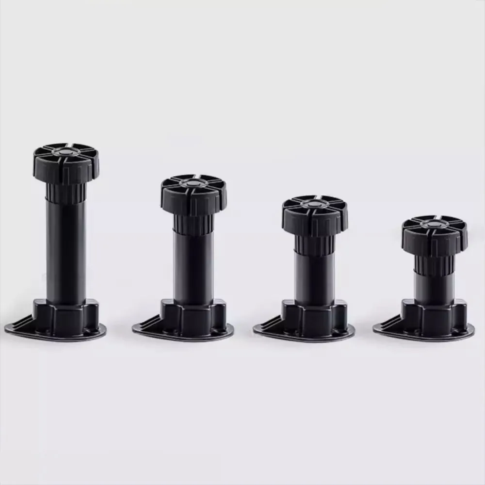 

1pcs Plinth Feet Kitchen Cabinet / Carcase Unit Base Legs Plastic Furniture Feet Adjustable Cupboard Foot Leg 6/8/10/12/15cm