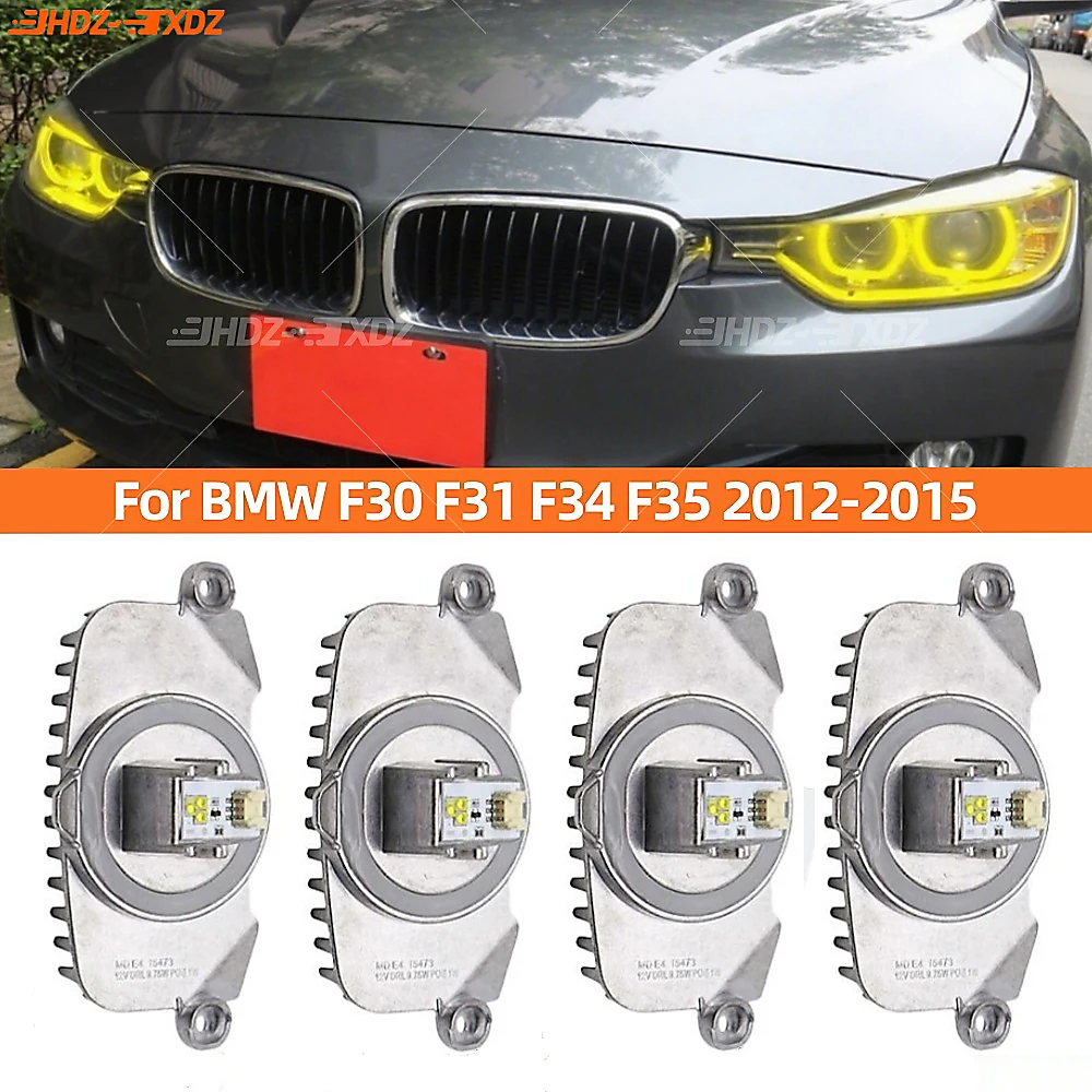 

Yellow Blue Red DRL LED Module For BMW F30 F31 F34 F35 2012-2015 Xenon Headlight Daytime Running Light Angel Eyes 63117398766