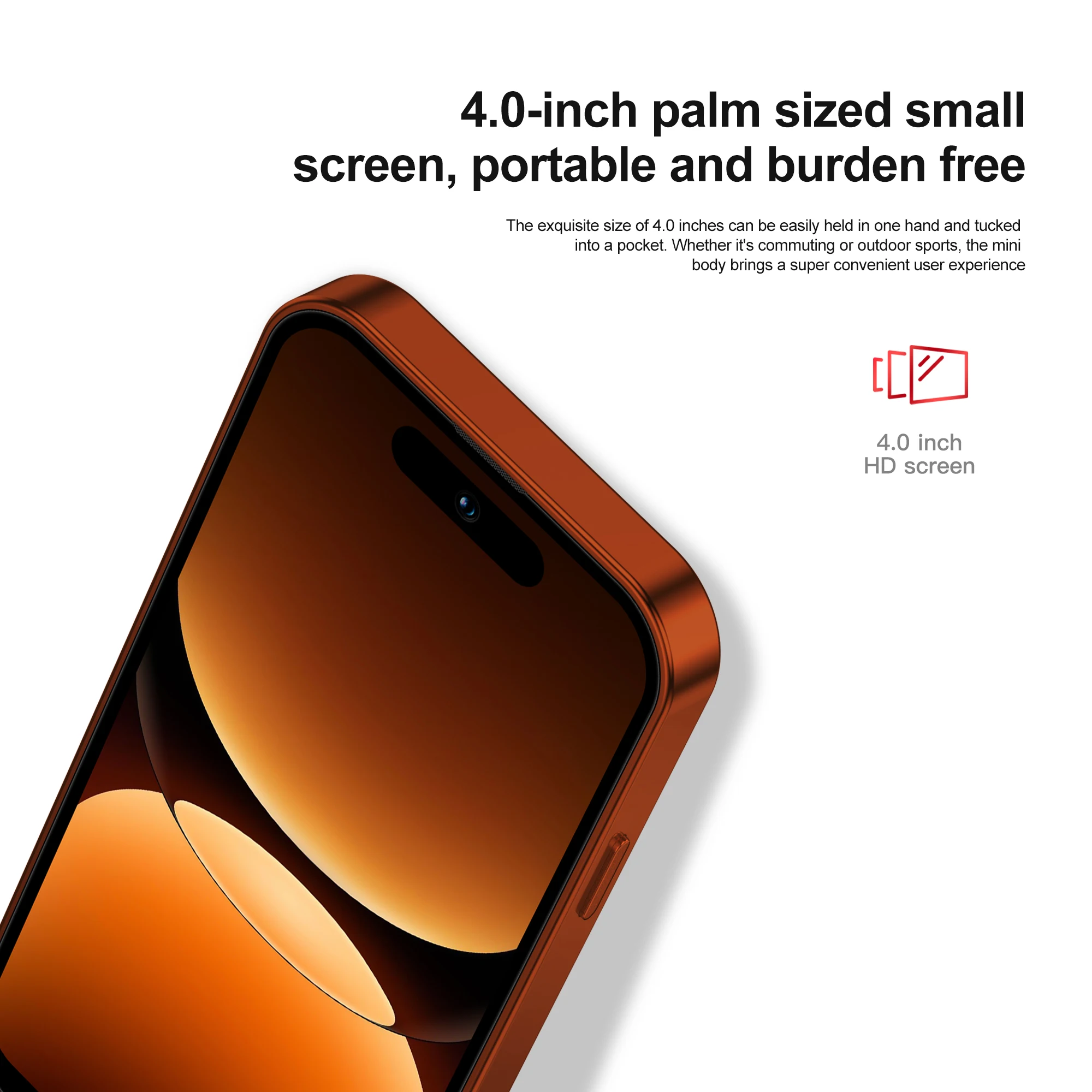 SERVO S4 PRO Mini Smartphone Android OS 4G LTE 4