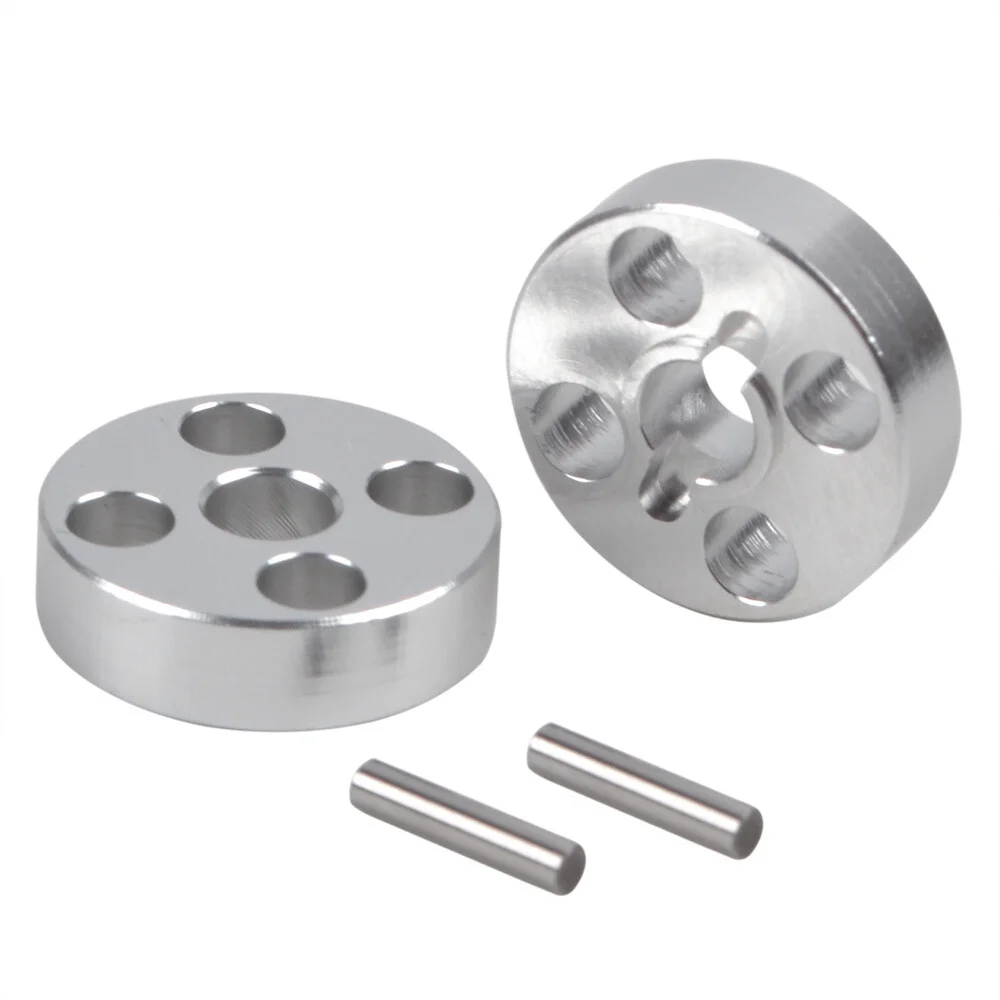 1/10 Aluminum Wheel Hubs Large Shaft Adapter (5.0mm) for Tamiya Fox NovaFox Wild One Falcon RC Buggy Car Accessories