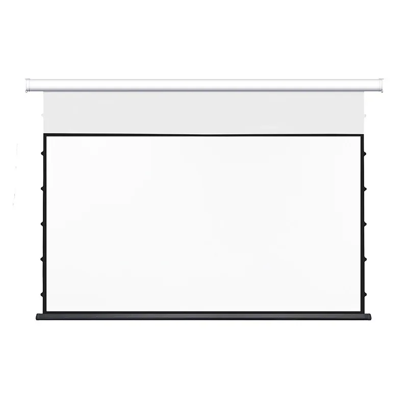 

120inch 16:9/4:3 Electronic Hidden Embedded Tension Ceiling Projection Screen for Home Theatre