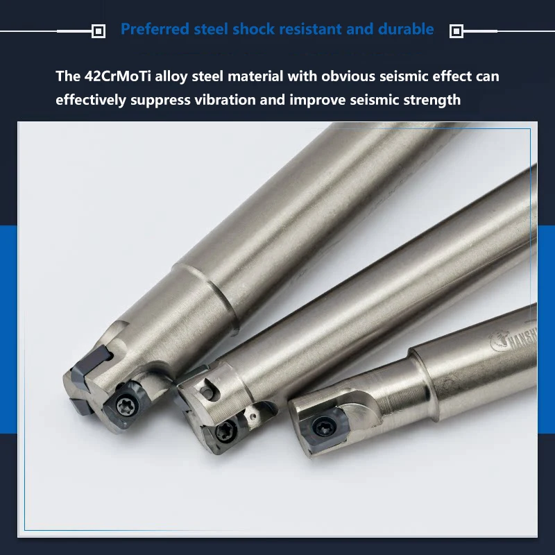 MFH01 fast feed milling head LPGT010210 milling cutter blade small diameter cutter bar 8 10 12