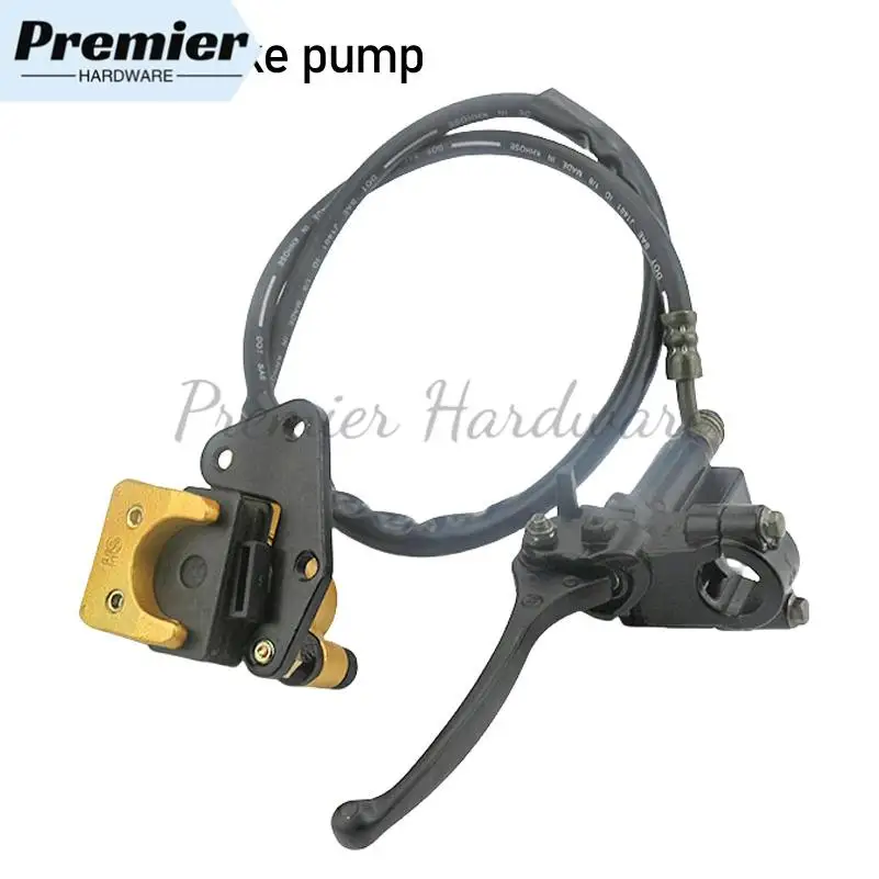 Комплект переднего дискового тормоза мотоцикла, гидравлическая система для 110cc 125cc 140cc BBR TTR, питбайк, мотокросс, скутер, питбайк