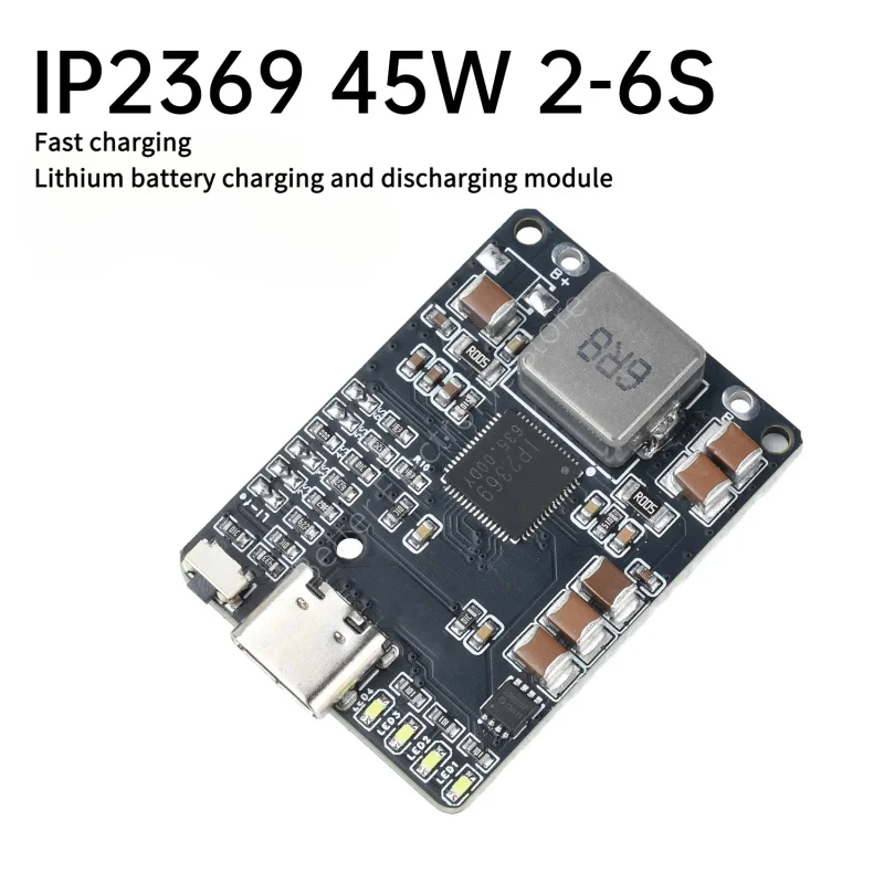 IP2369 45 Вт 2S ~ 6S зарядное устройство для литиевой батареи BMS 3S 4S 5S литий-ионное зарядное устройство LiFePO4 для аккумуляторов Power Banks зарядка дрона