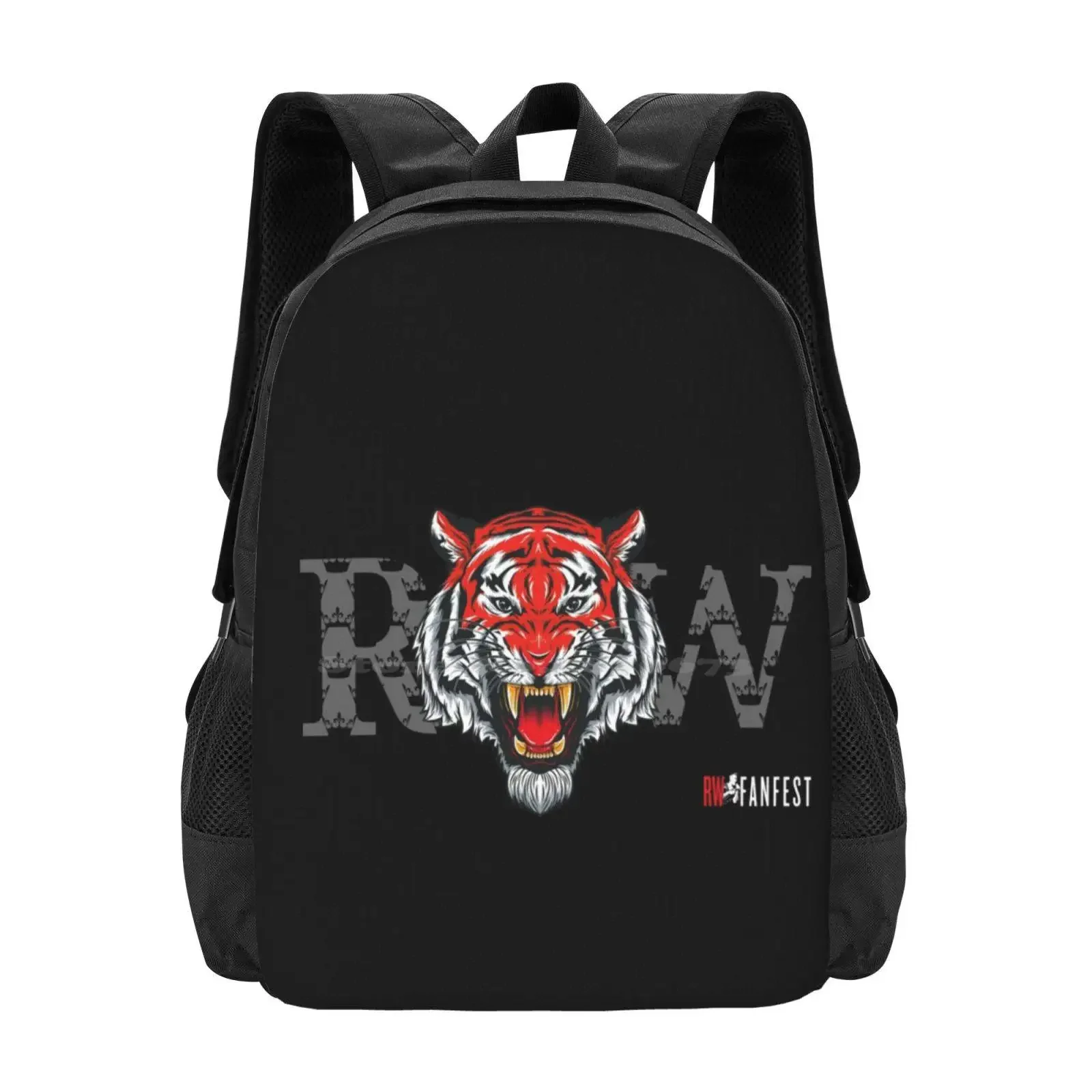 

Iconic Rwfanfest Tiger Hot Sale Schoolbag Backpack Fashion Bags Rwfanfest Fanart Popmusic