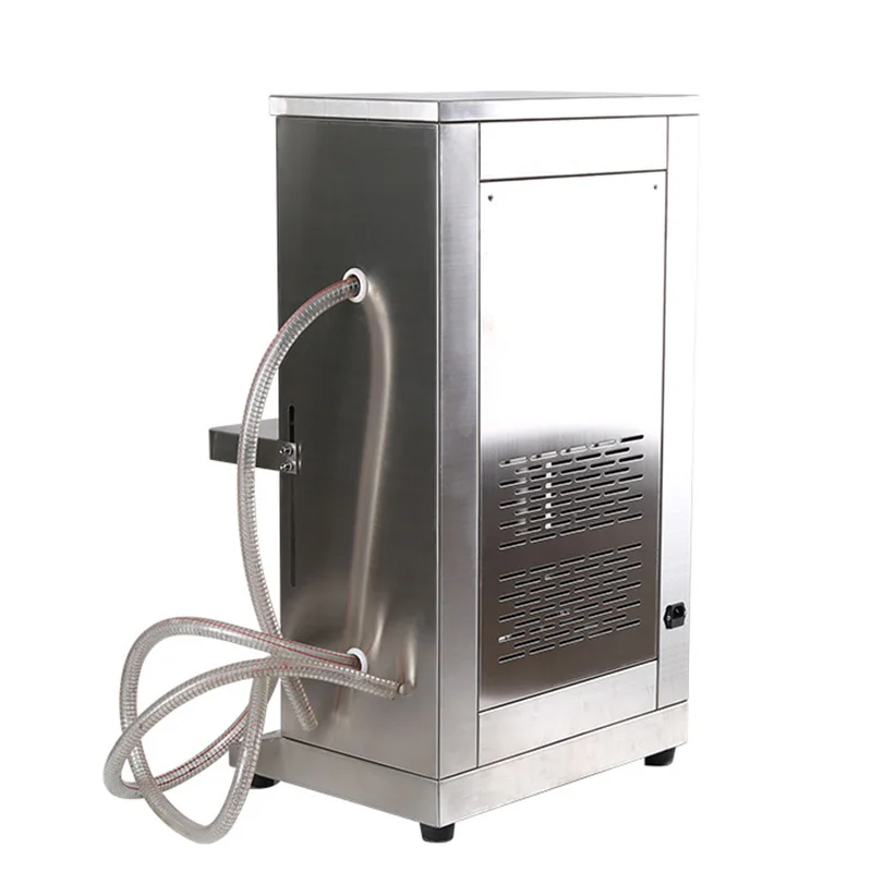 wine vinegar beverage quantitative filling double-head electric self-priming filling machine