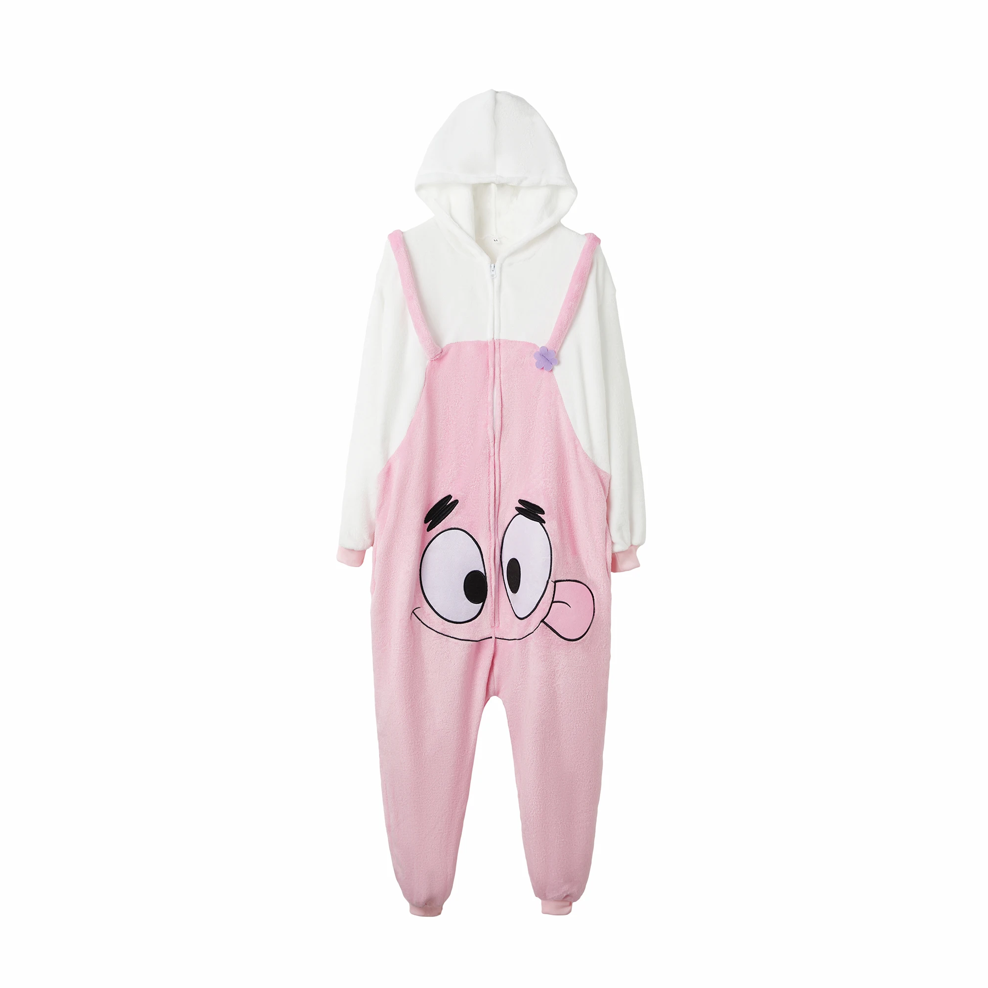 Patrick Star Onesies Cartoon Animal Onesie Women Men Girls Boys Pajamas Halloween Funny Party Suits Winter Home Overall Costumes