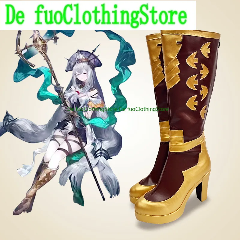 DeFuo أنيمي شخصية التخصيص تأثيري أحذية عالية الكعب تابوت الغد قلب التعكر سكاتي التسامي تأثيري الأحذية