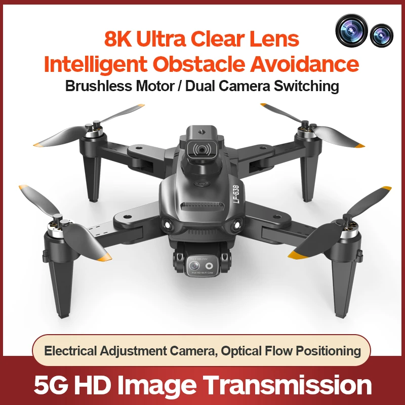 Novo para cz12 gps max drone com câmera hd profissional 8k 5g wifi barreira laser sem escova evitar dobrável quadcopter