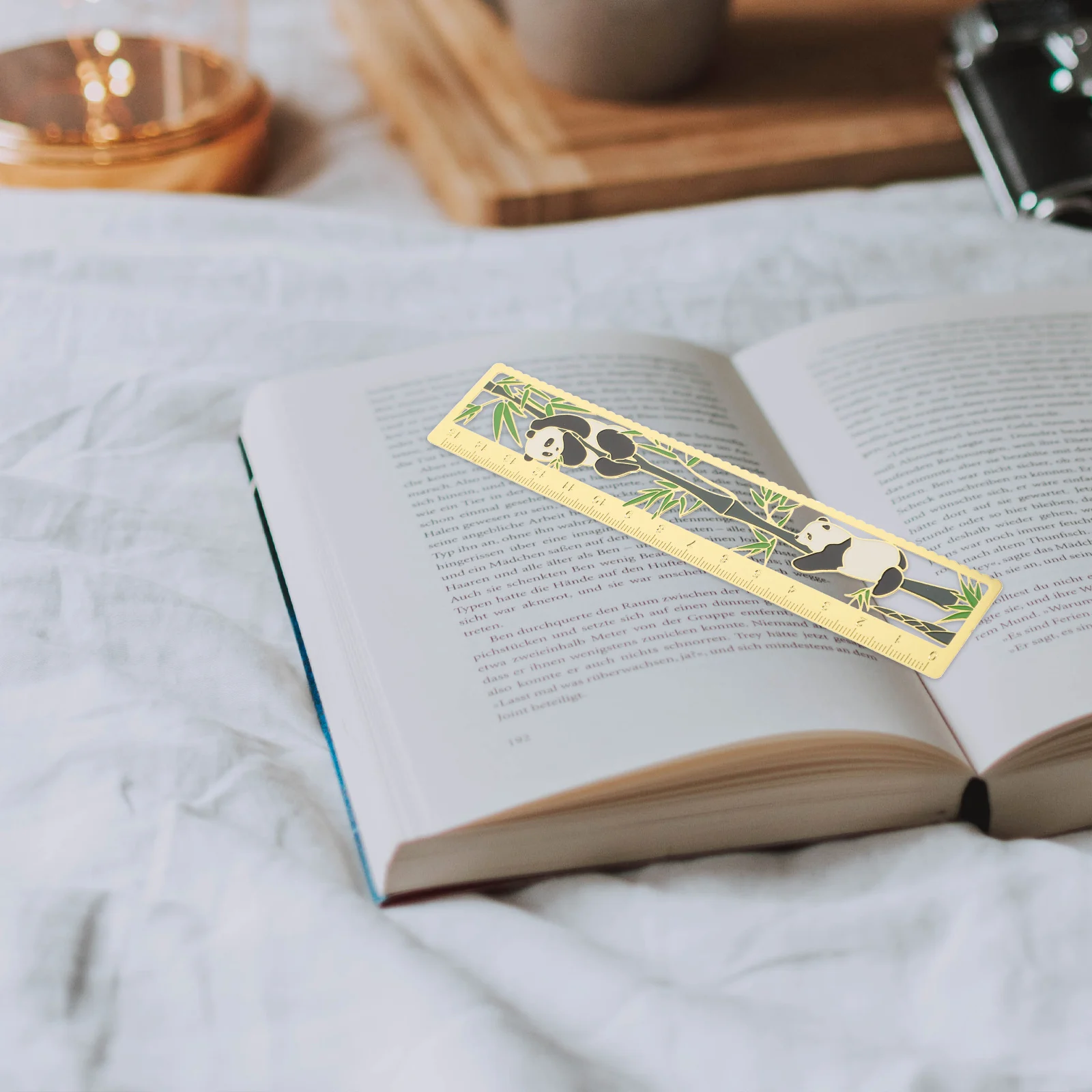 Metal Bookmark Design P002 Chinese Style Creative Ruler Book Journal Accessories Decorative Marker