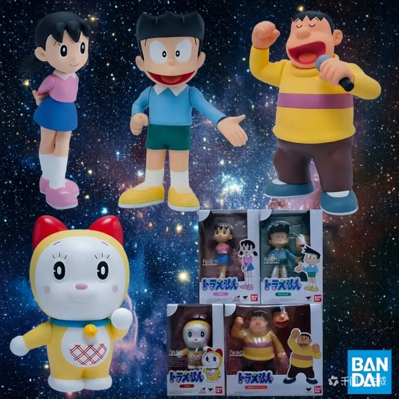 

Специальное предложение: Оригинальный набор для сборки модели Bandai SHF Нобита, аниме-фигурка Дораэмон, коллекционная игрушка, украшение, подарок для ребенка
