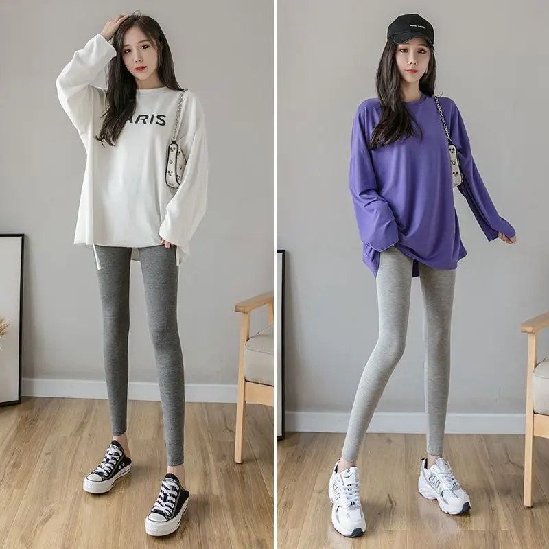 Leggings With Pockets Woman White Bottoms Fitness Trousers Extreme Sporty Rear Zipper Work Tight Fluffy Fall Pants Heel Waisted