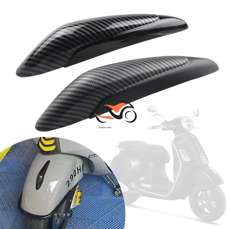 

For Vespa GTS300 GTS250 GTS 300 GTV 250 2013-2020 Motorcycle Scooter Front Mudguard Fender Nose Decorater Cover Beak Guard