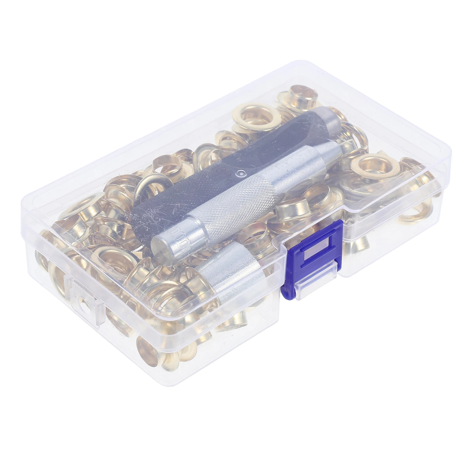 

100 set 100 Sets Ring Hole Buckle Eyelet Installation Grommets Iron Belt Holes Setting Tool Crafting Belt