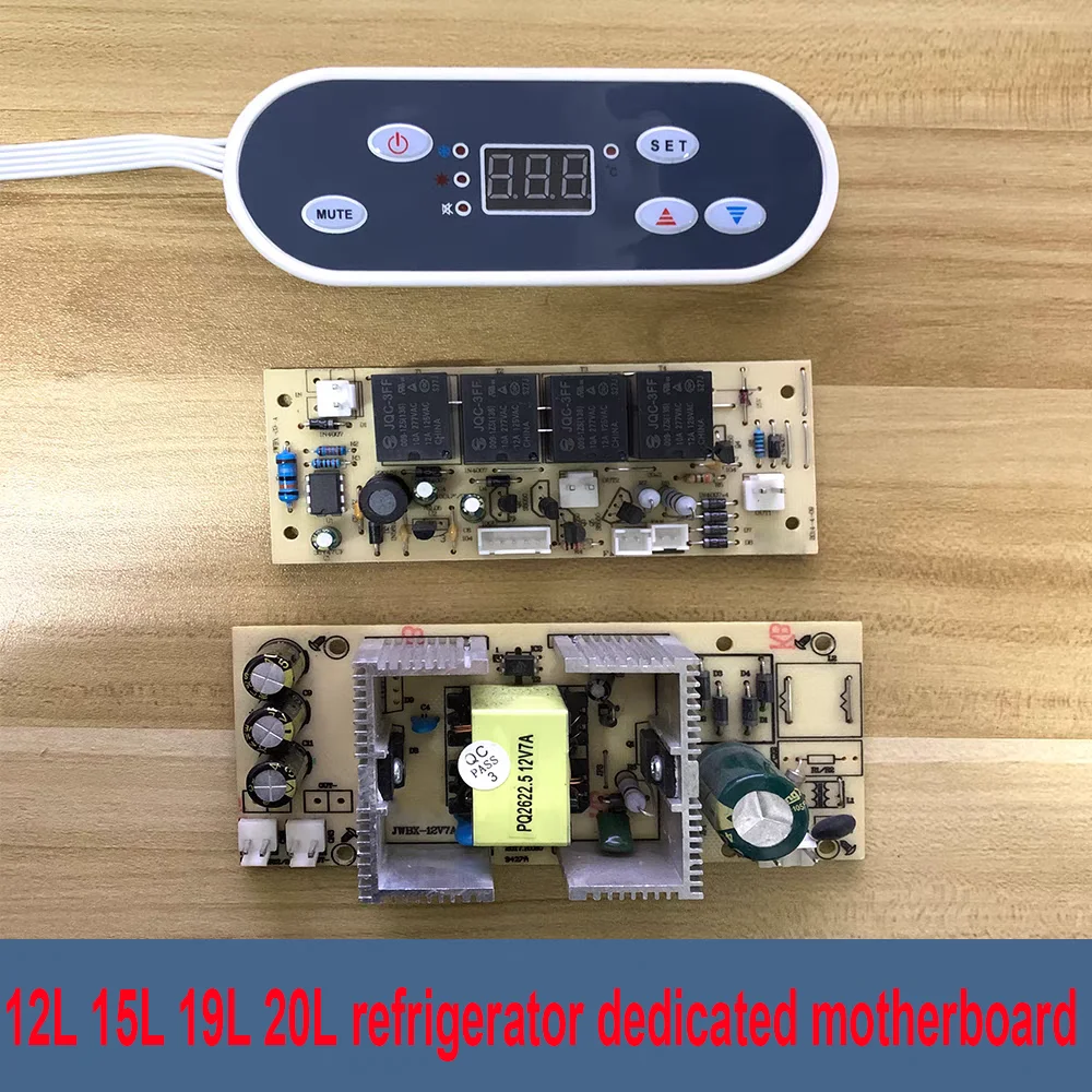 12L 15L 19L car refrigerator main board temperature display board computer board control board controller+transformer