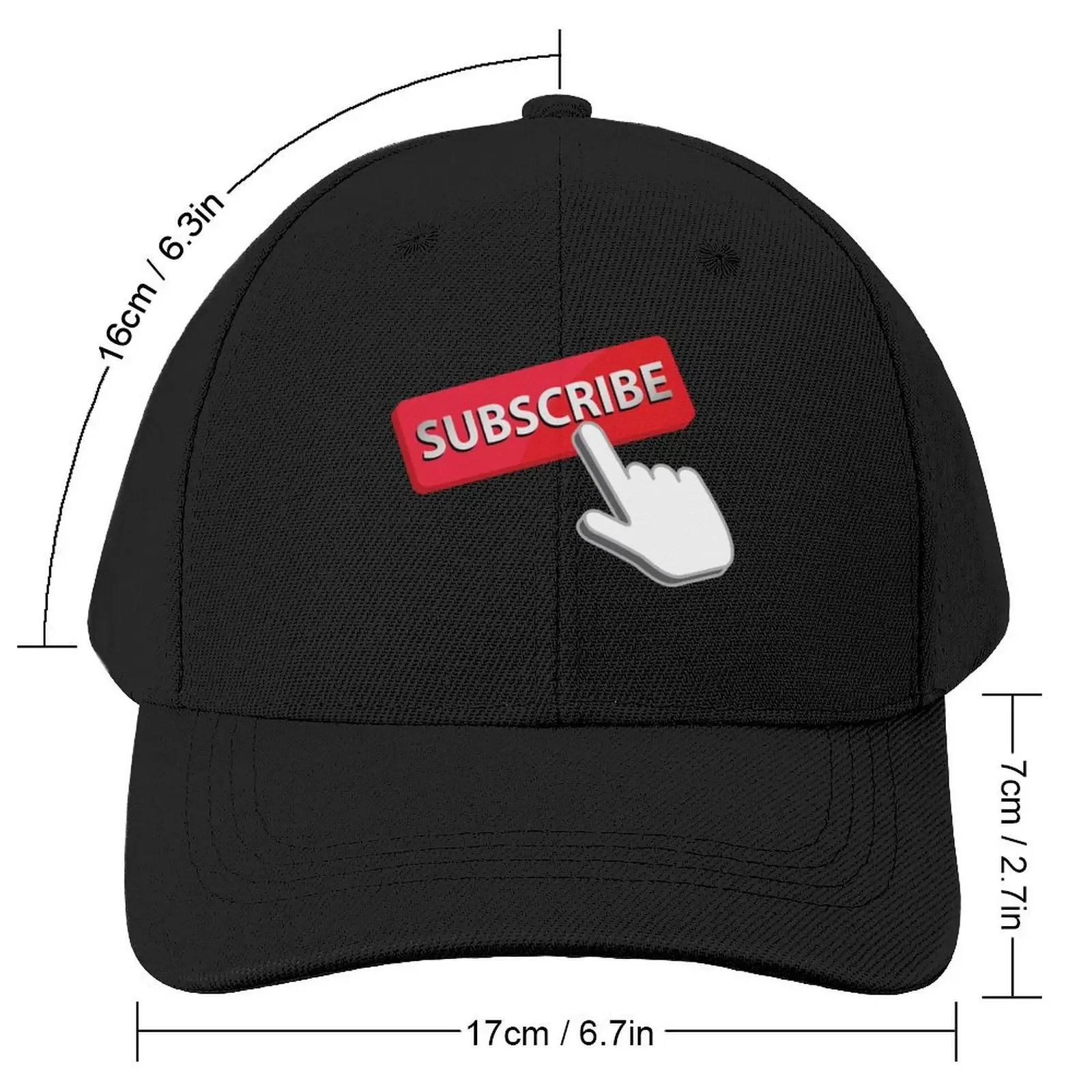 Don't Forget to Like and Subscribe Video Content Creator Baseball Cap cute Military Tactical Cap Hat Beach Mens Hats Women's