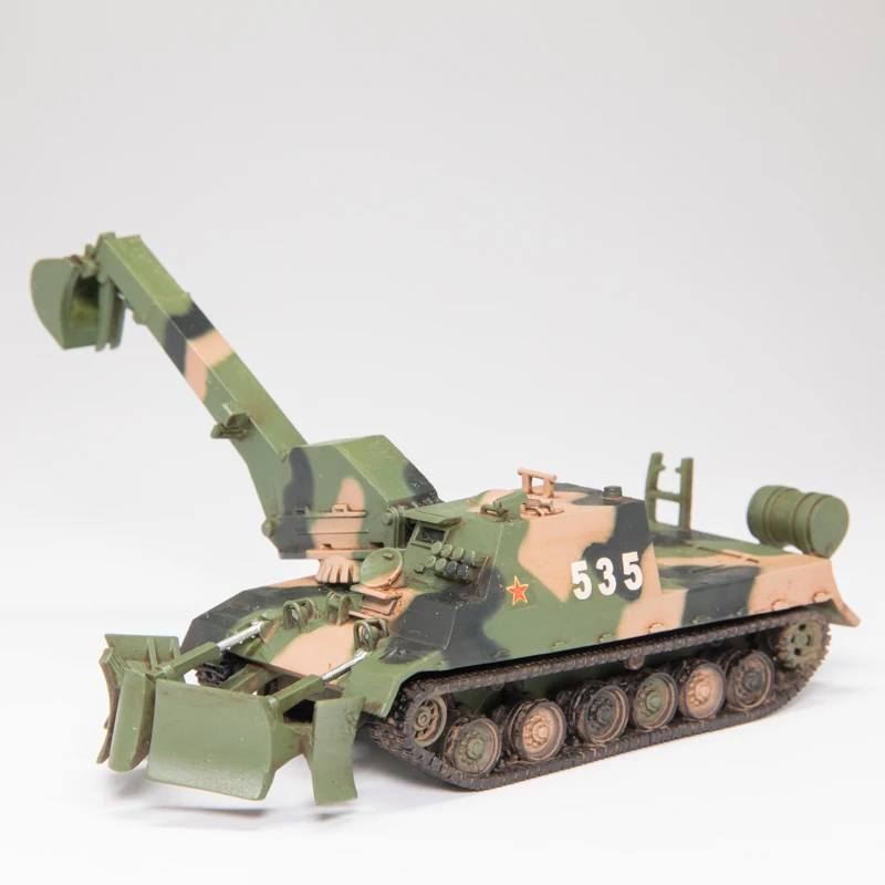 

1:72 Scale Engineering Tank Simulation Resin Tracked Tank Model Static Display Toy Gift Souvenir Decoration Collectible
