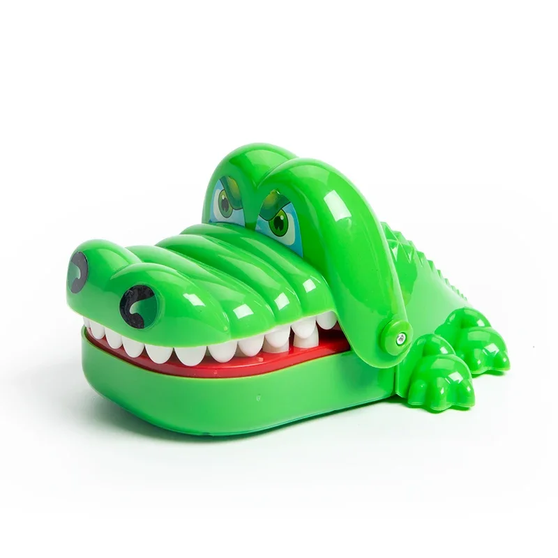 

Funny Crocodile Teeth Biting Toy for Kids Adults Stress Relief Dentist Game Prank Toys