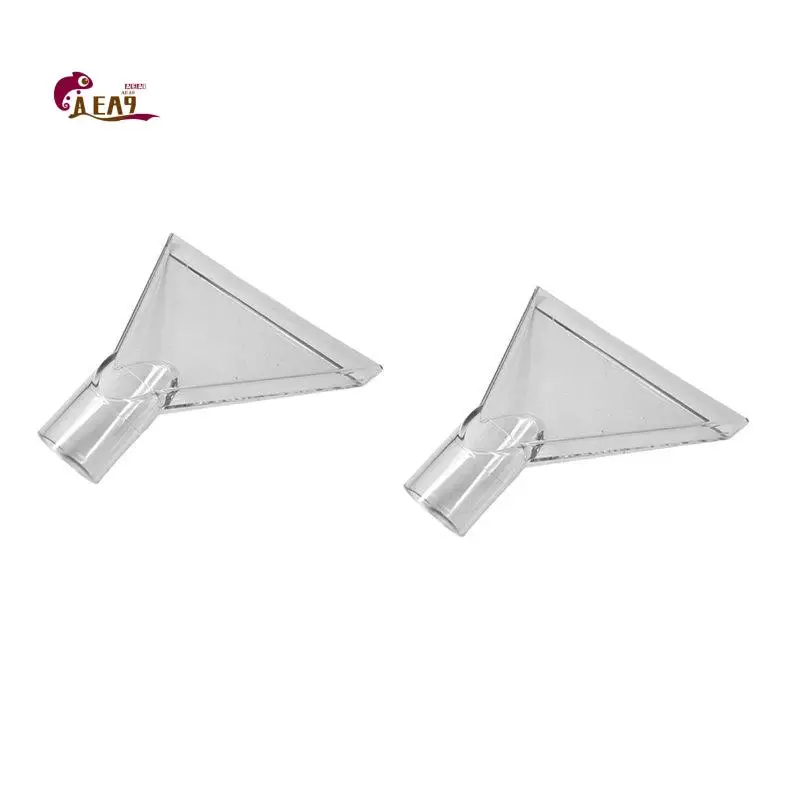 AEA9-2PCS 38Mm Suction Nozzles Rotating Transparent Brush Head Turn Wet-Dry Vac Into An Extractor