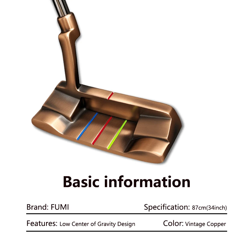 FUMIGOLF Golf Pusher Golf Club للرجال توسيع كلمة واحدة دقيقة دفع شريط مستقيم انتهازي #5