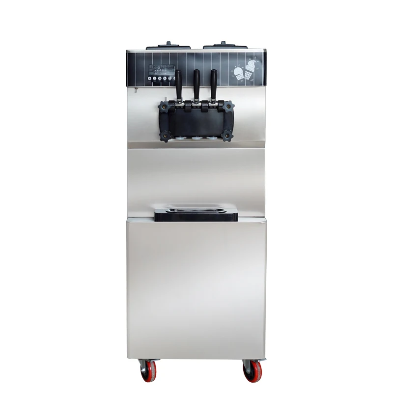 

New Arrival Hot Selling Ice Cream Maker 3 Flavors Softy Ice Cream Machine
