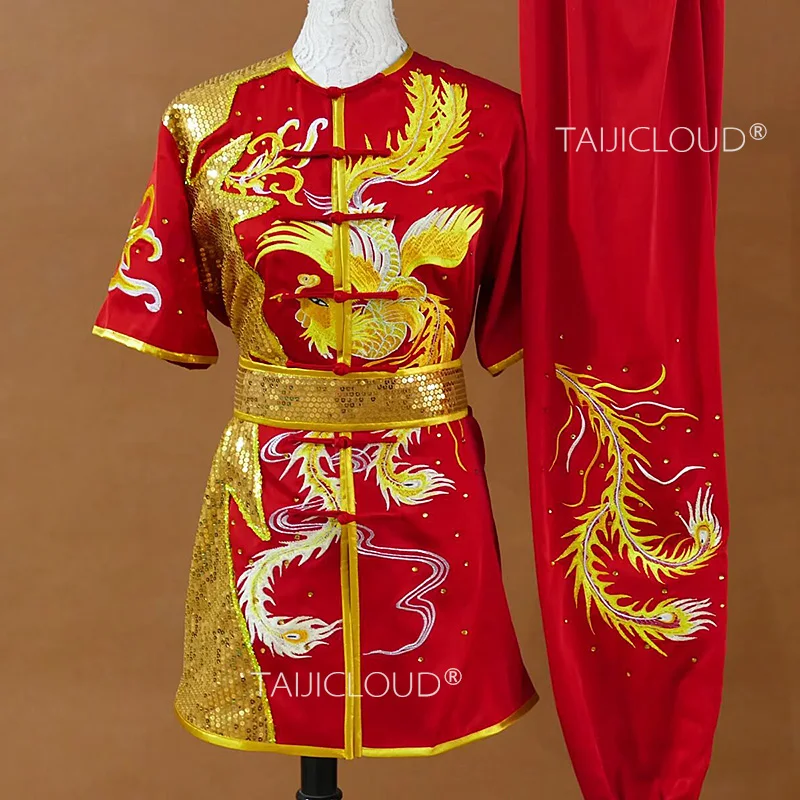 ملابس فنون الدفاع عن النفس مخصصة للرجال والنساء: بدلات الأداء، زي التدريب الكونغ فو، ملابس منافسة الووشو - صنع حسب الطلب