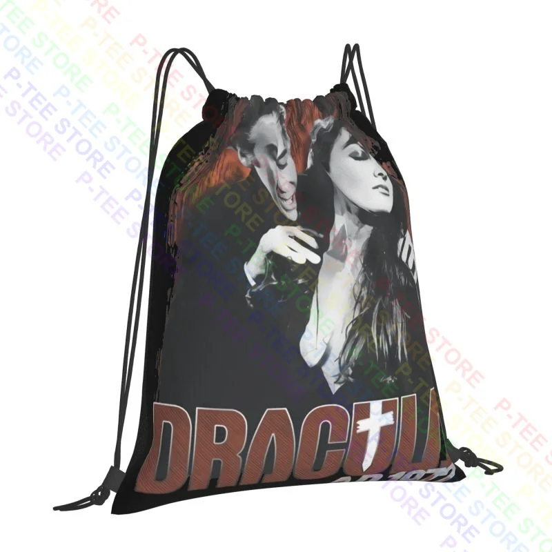 Dracula Ad 1972 Hammer Horror Movie Christopher Lee Drawstring Bags Gym Bag Creative School Sport Bag