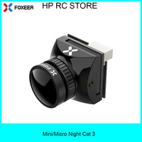 Foxeer Mini/Micro Night Cat 3 FPV Cam - 1200TVL, 0.00001Lux IR, Night Vision, 850nm IR, 4:3 PAL/NTSC, FPV Racing/Freestyle