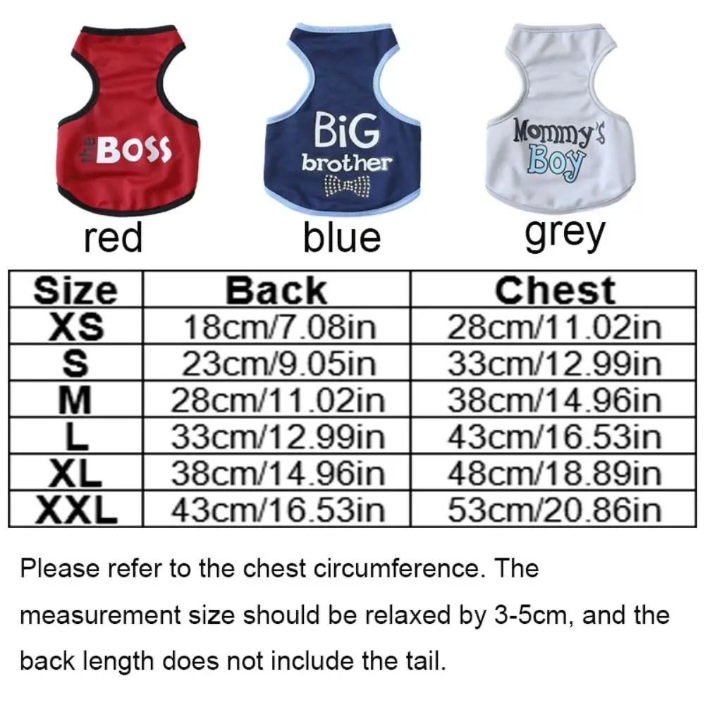 Soft Dog Thin Style Printed Vest Fashion Breathable Comfortable Pet Dog Sports Clothes Polyester Teddy Vest T-shirts Summer