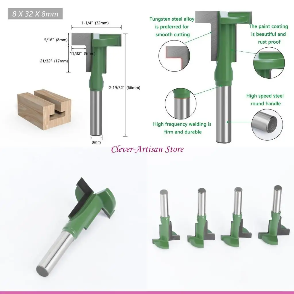 

E06B Сверхмощное сверло диаметром 8 мм, фреза, долбежная фреза, прямой резец, гравировка