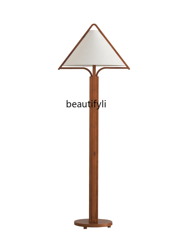 

Mid-Ancient Style Lamp in the Living Room Retro Danish Design Style Cherrywood Teak Floor Lamp