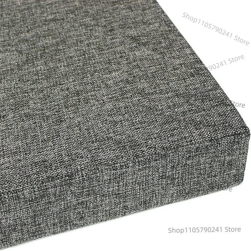 Custom 5cm Bench Cushion Chair Seat Pad Bay Window Decorative Pillow For Garden Swing Backseat