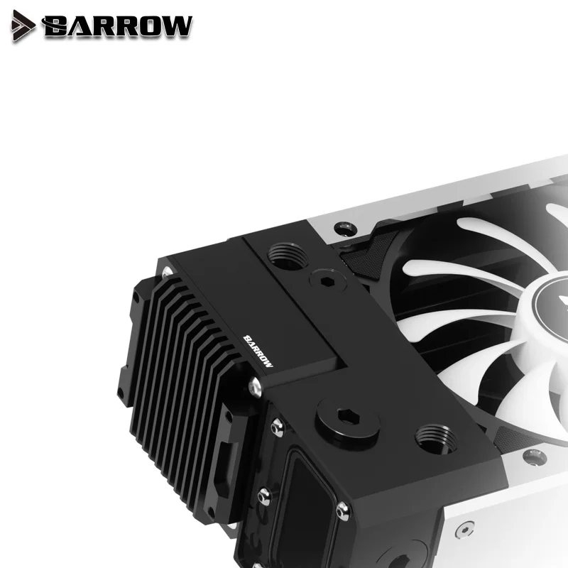 BARROW 240mm Radiator+17W PWM Pump+Fan Integrated  ITX Case Integration Solution Copper Water Discharge Liquid Heat Exchanger